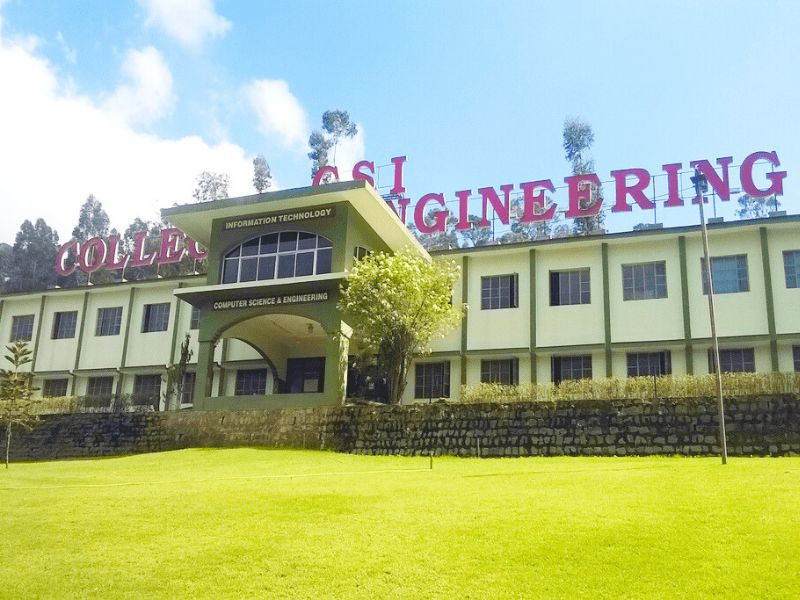CSI College of Engineering, The Nilgiris, Thiruvarur, About, Admission 2025, Courses, Fees, Placements, Infrastructure